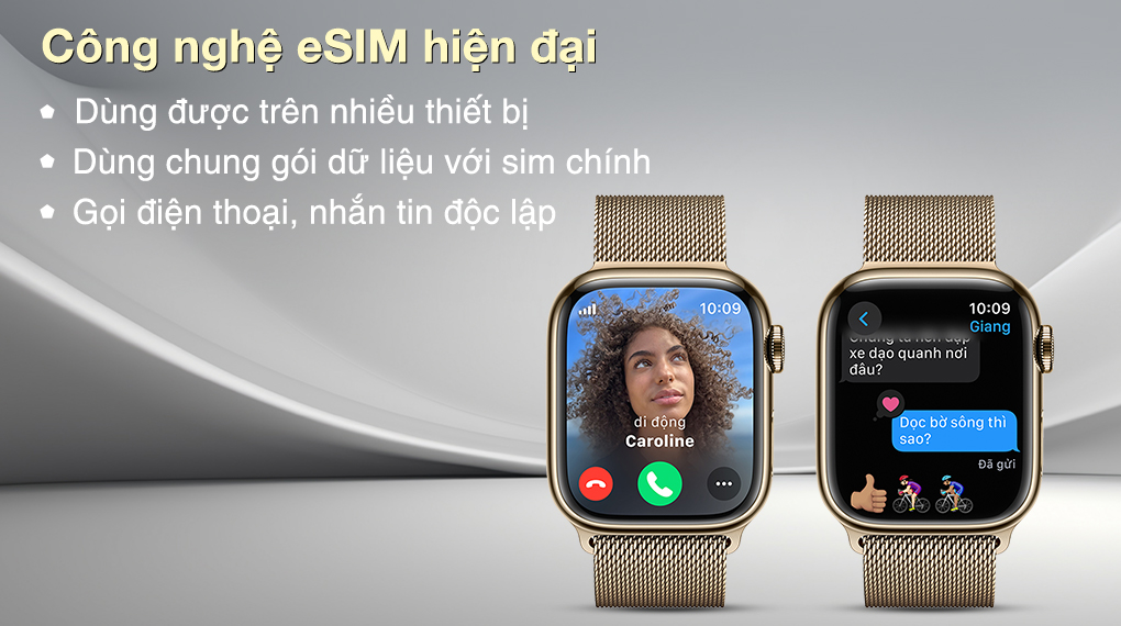 apple watch s9 lte 45mm vien thep khong gi day thep 3