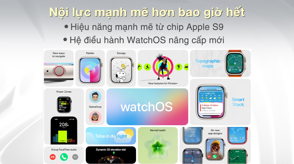 apple watch s9 lte 45mm vien thep khong gi day thep 4